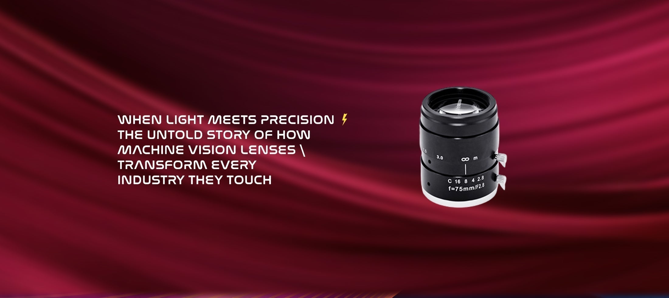 When Light Meets Precision ⚡ — The Untold Story of How Machine Vision Lenses Transform Every Industry They Touch