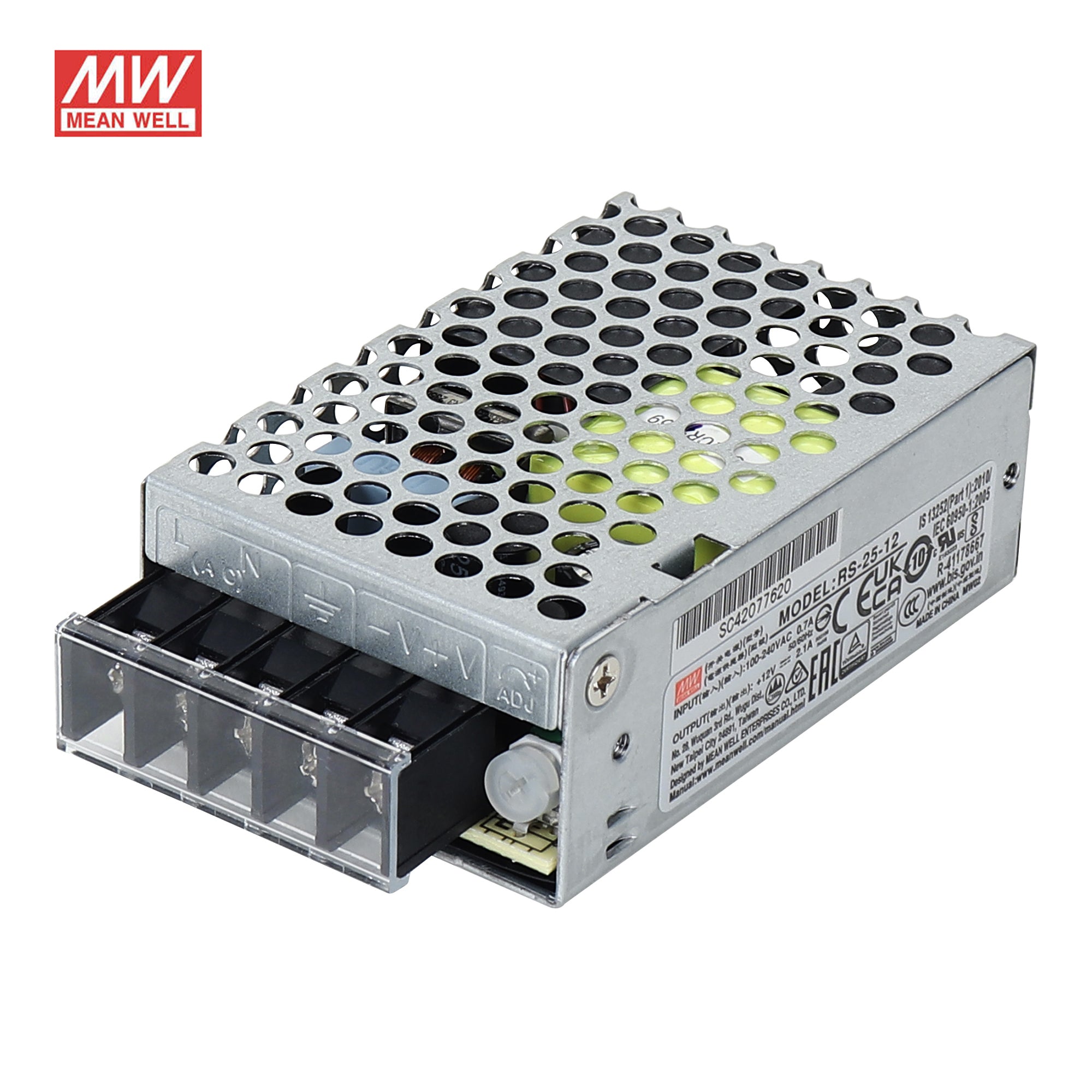 12V meanwell power supply