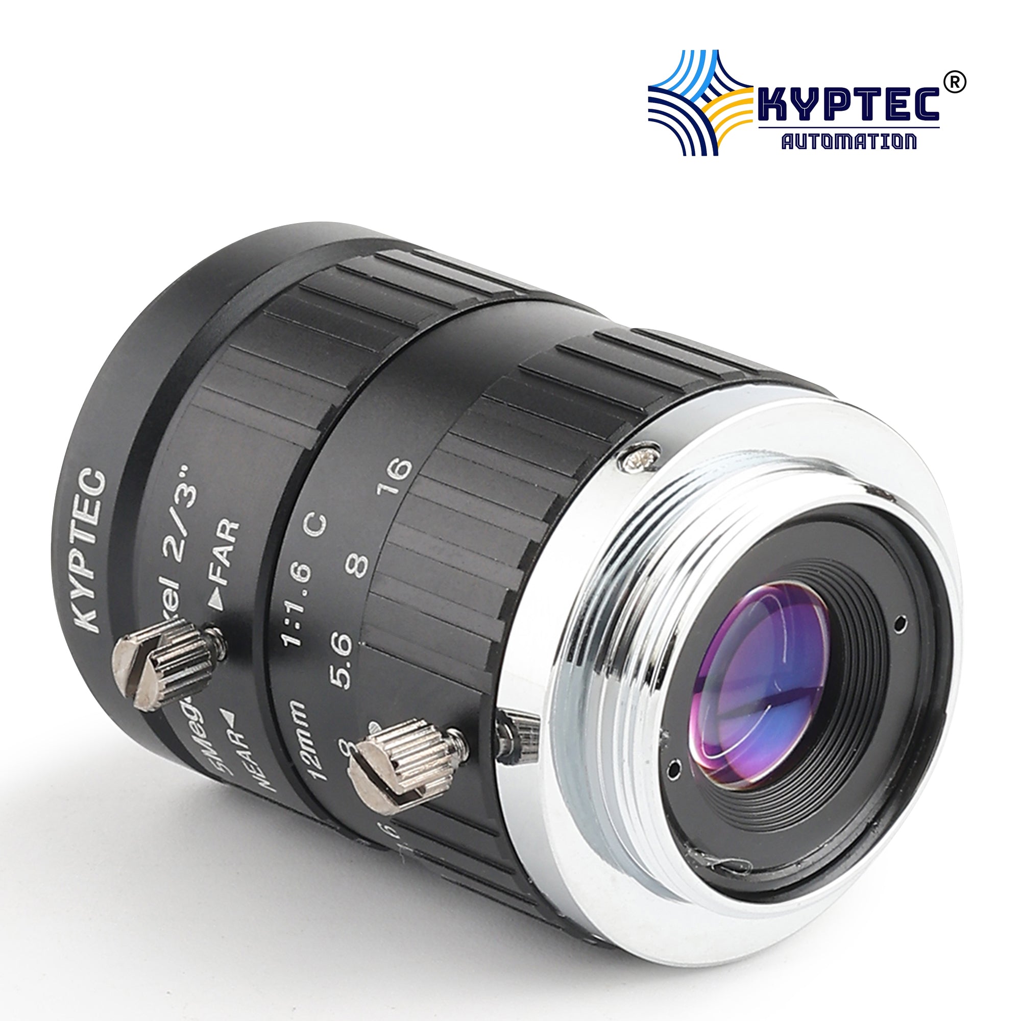 12 MM Machine Vision Lens With 5 MegaPixel & 2/3" Format Lens