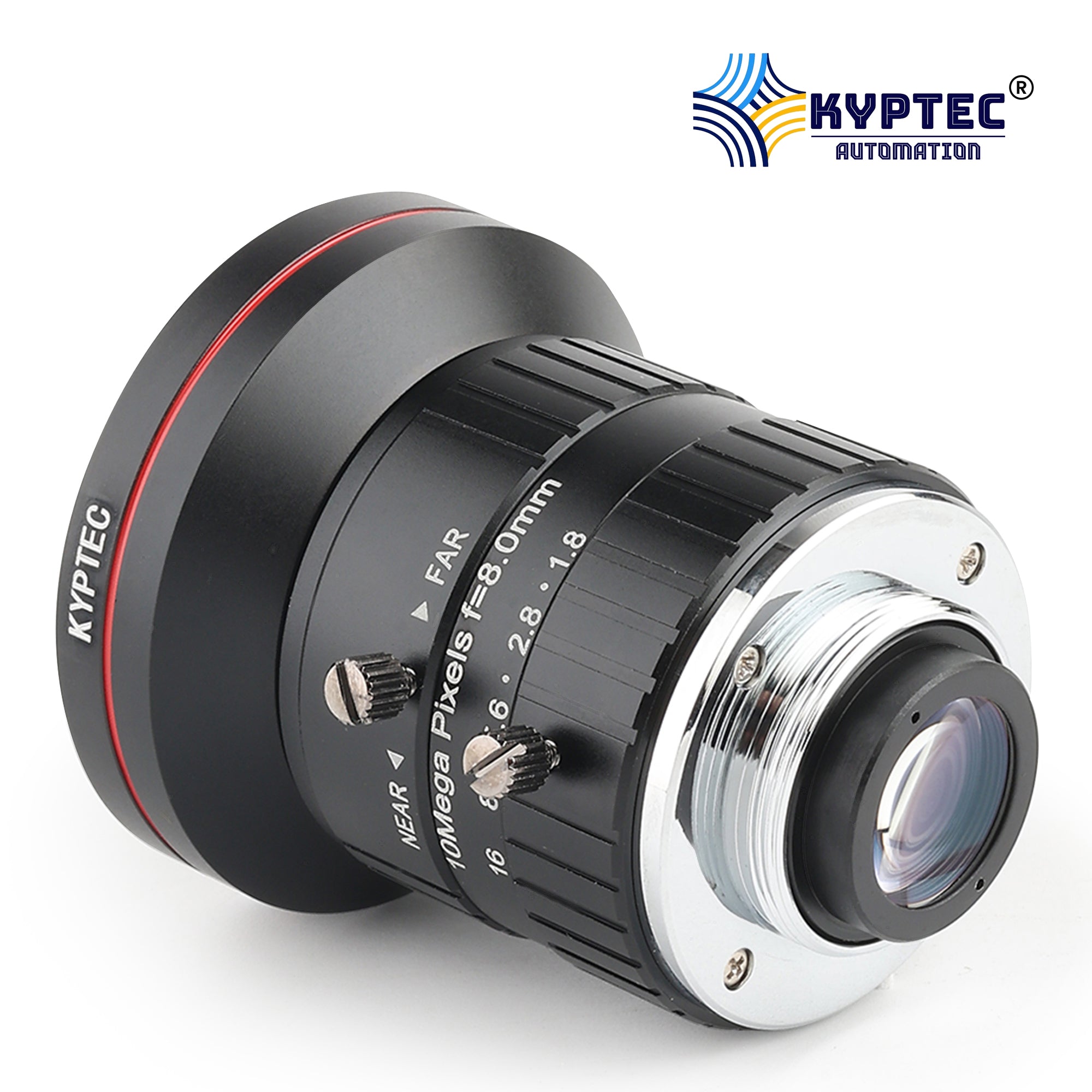 8 MM Machine Vision Lens With 10 MegaPixel & 1" Format Lens