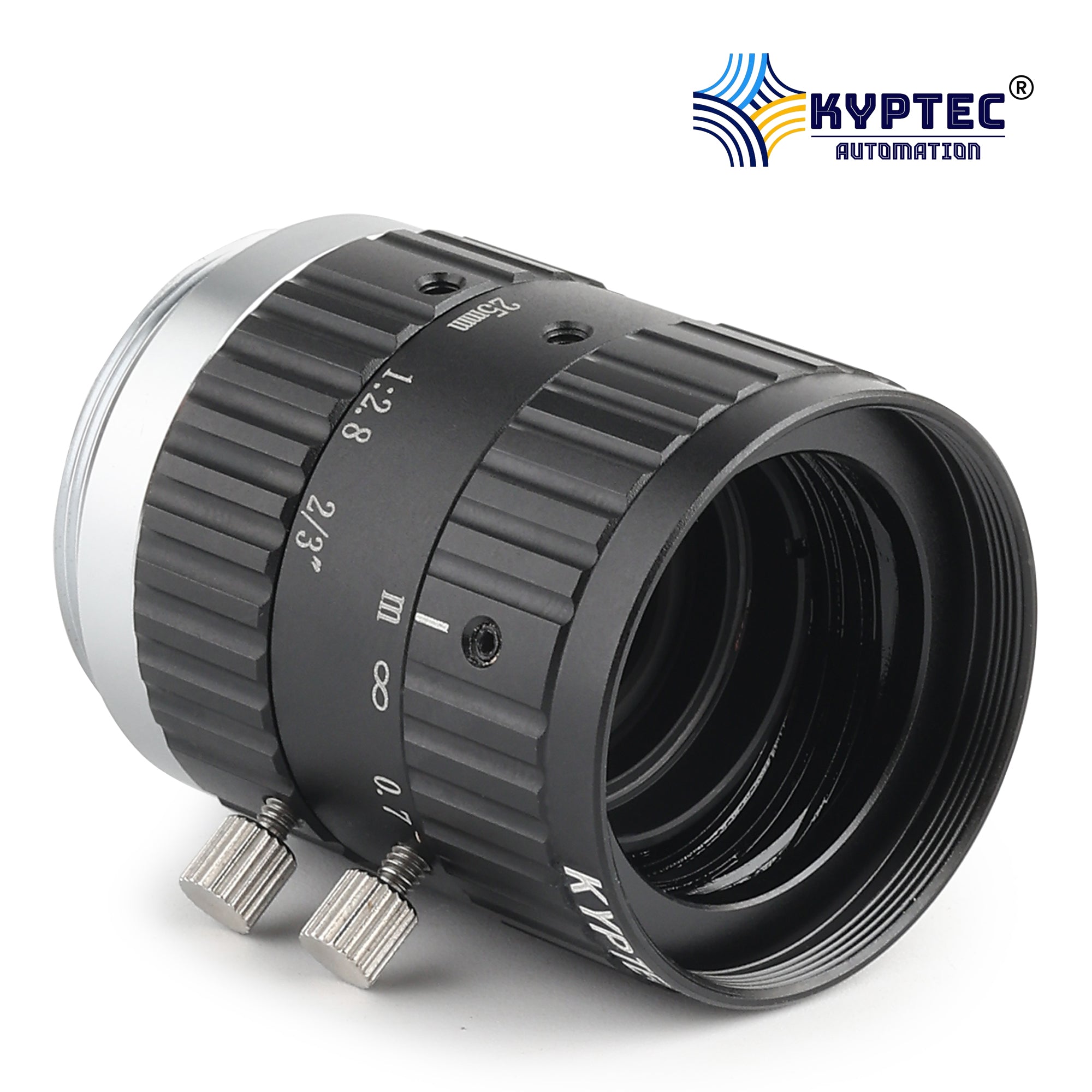 25 MM Machine Vision Lens With 10 MegaPixel & 2/3" Format Lens