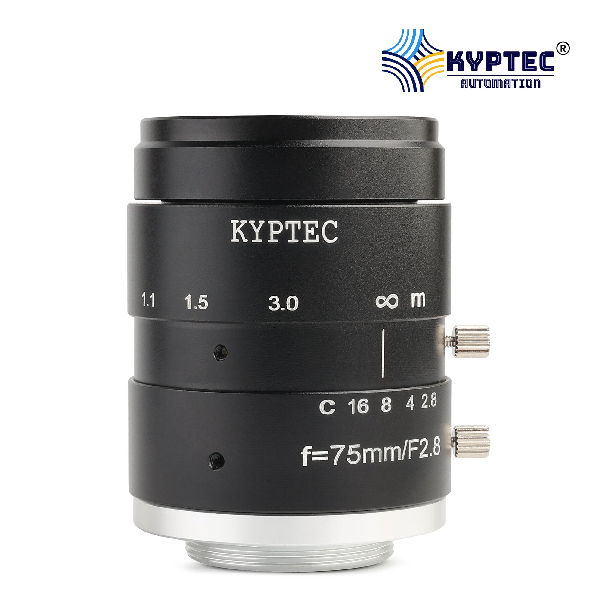 75 MM Machine Vision Lens With 1.5 MegaPixel & 2/3" Format Lens