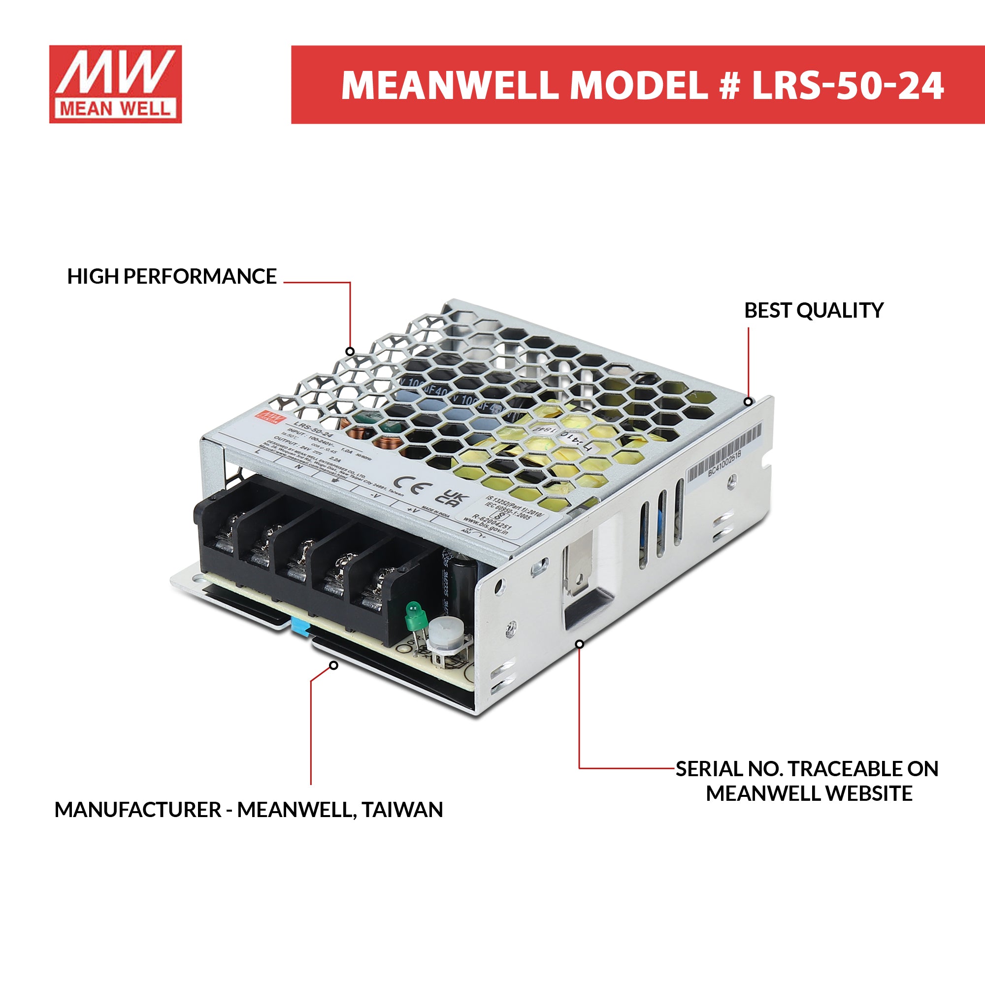 meanwell lrs 50 24