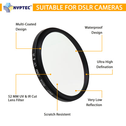 52 MM UV & IR Cut Lens Filter
