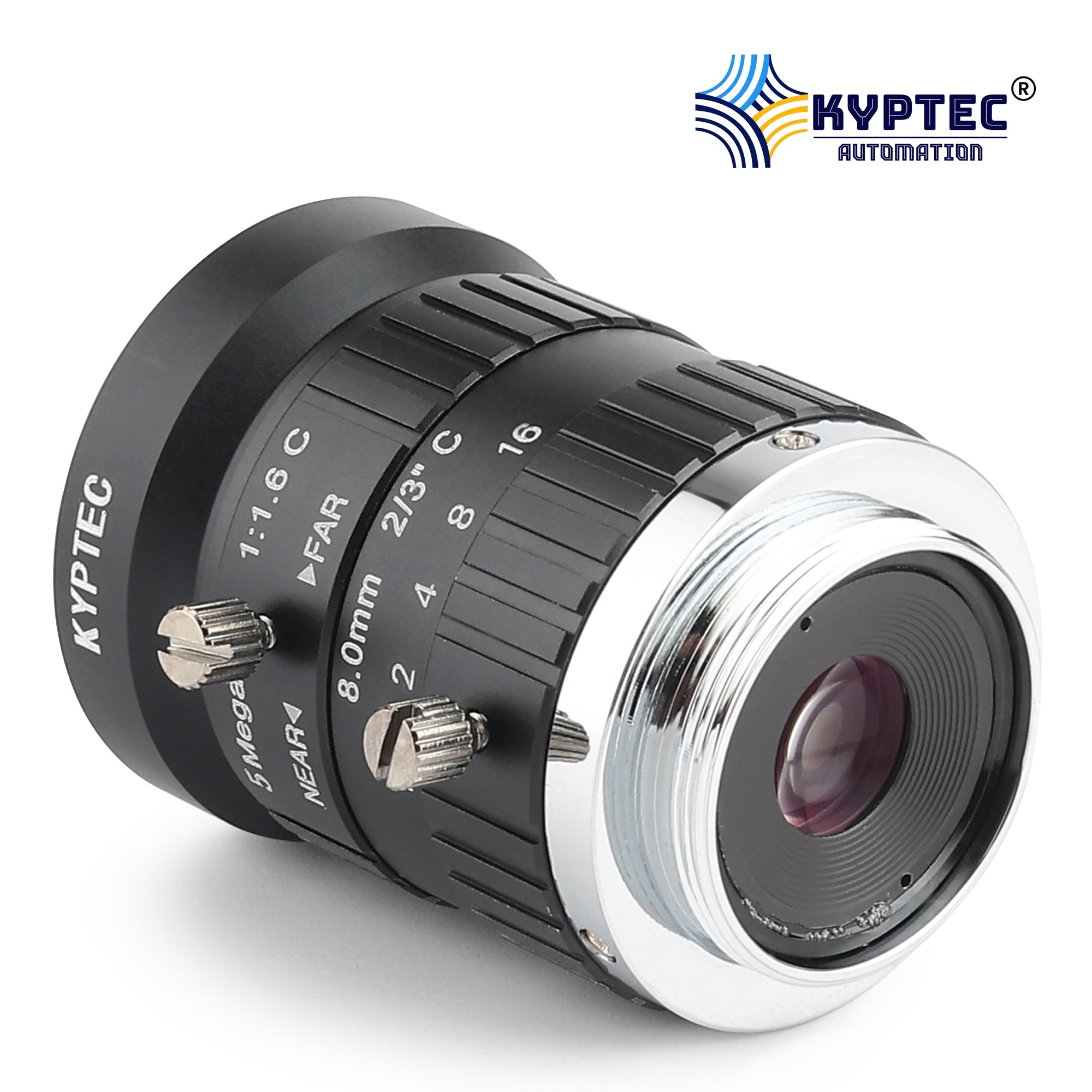 8 MM Machine Vision Lens With 5 MegaPixel & 2/3" Format Lens