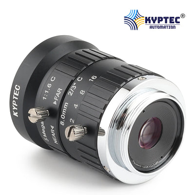 8 MM Machine Vision Lens With 5 MegaPixel & 2/3" Format Lens