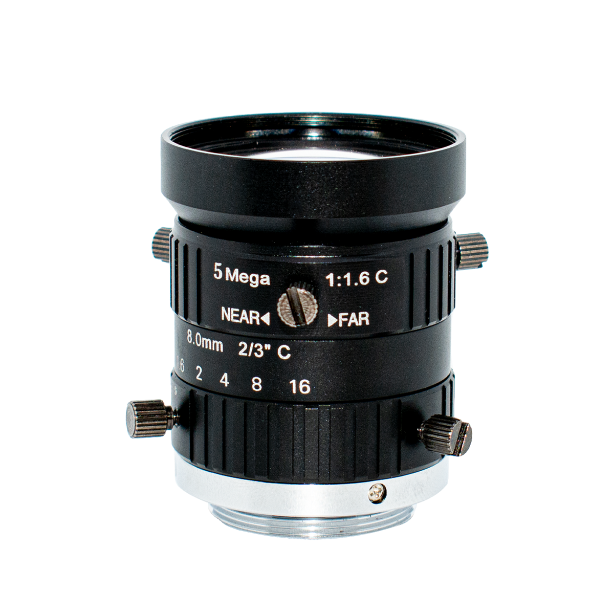 8 MM Machine Vision Lens With 5 MegaPixel & 2/3" Format Lens