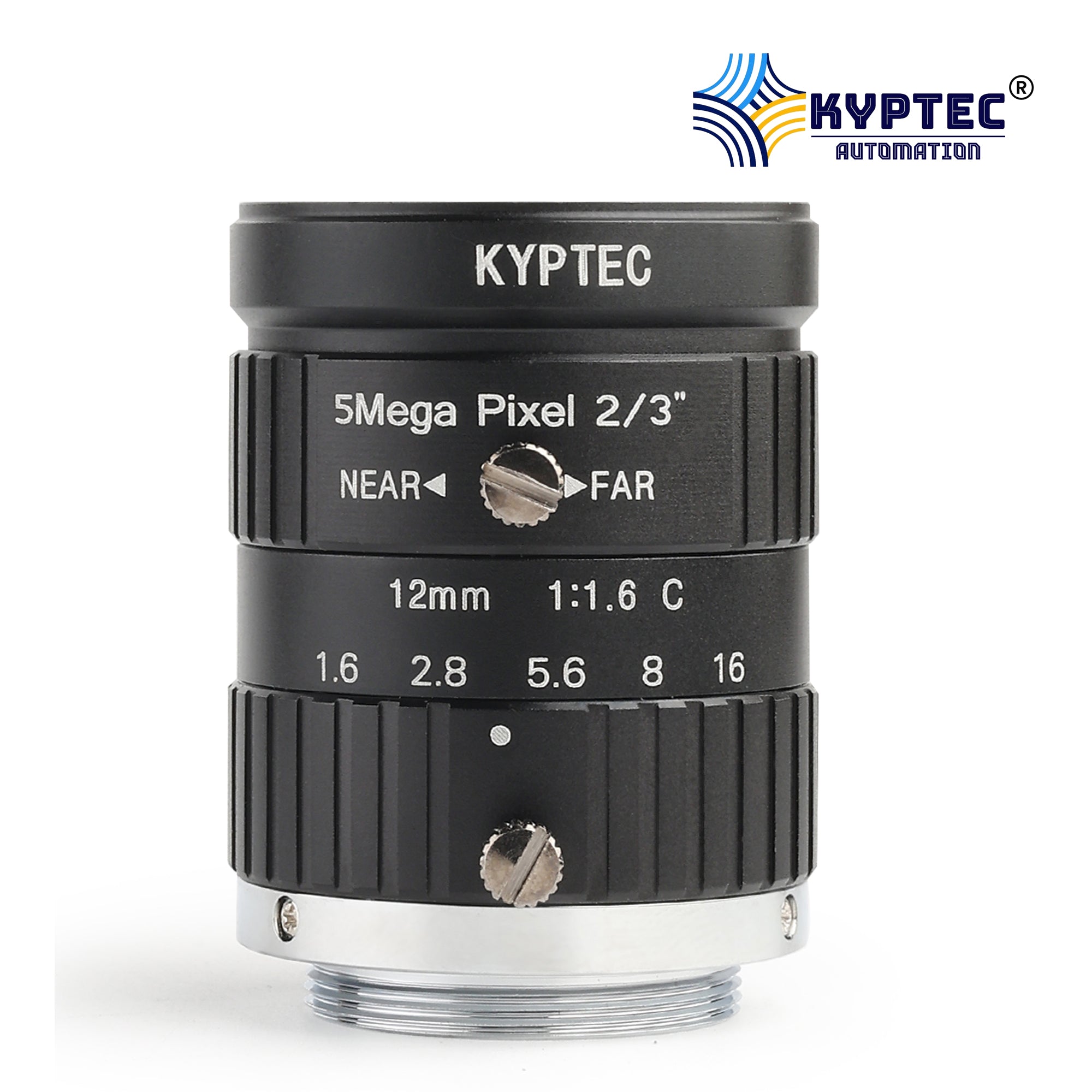 12 MM Machine Vision Lens With 5 MegaPixel & 2/3" Format Lens