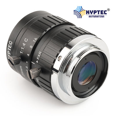 25 MM Machine Vision Lens With 5 MegaPixel & 2/3" Format Lens