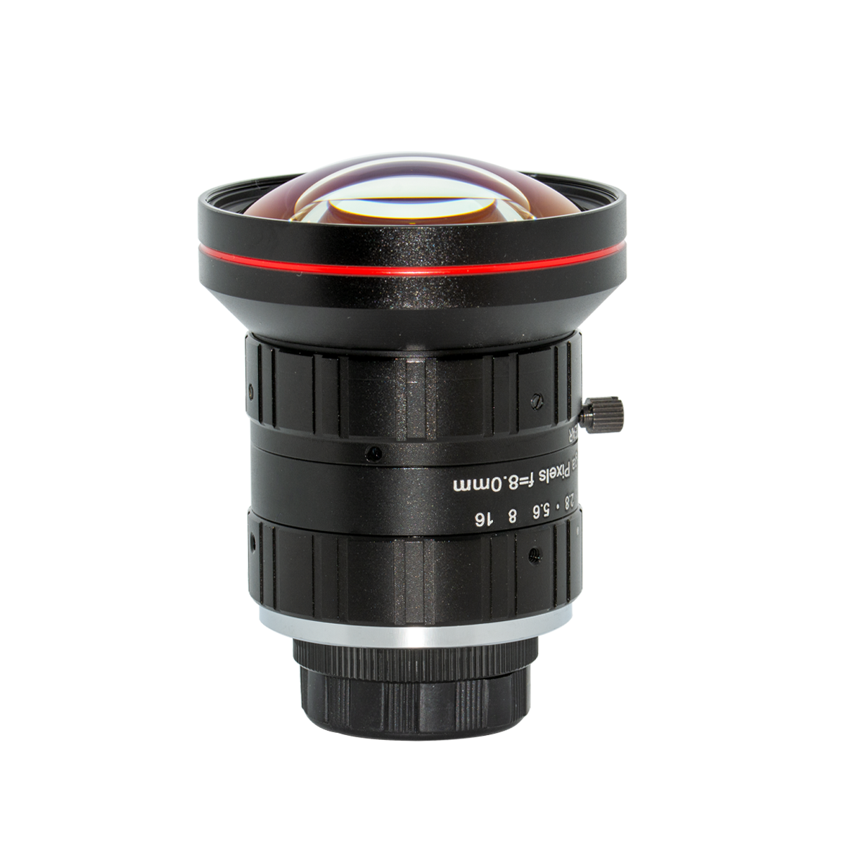 8 MM Machine Vision Lens With 10 MegaPixel & 1" Format Lens