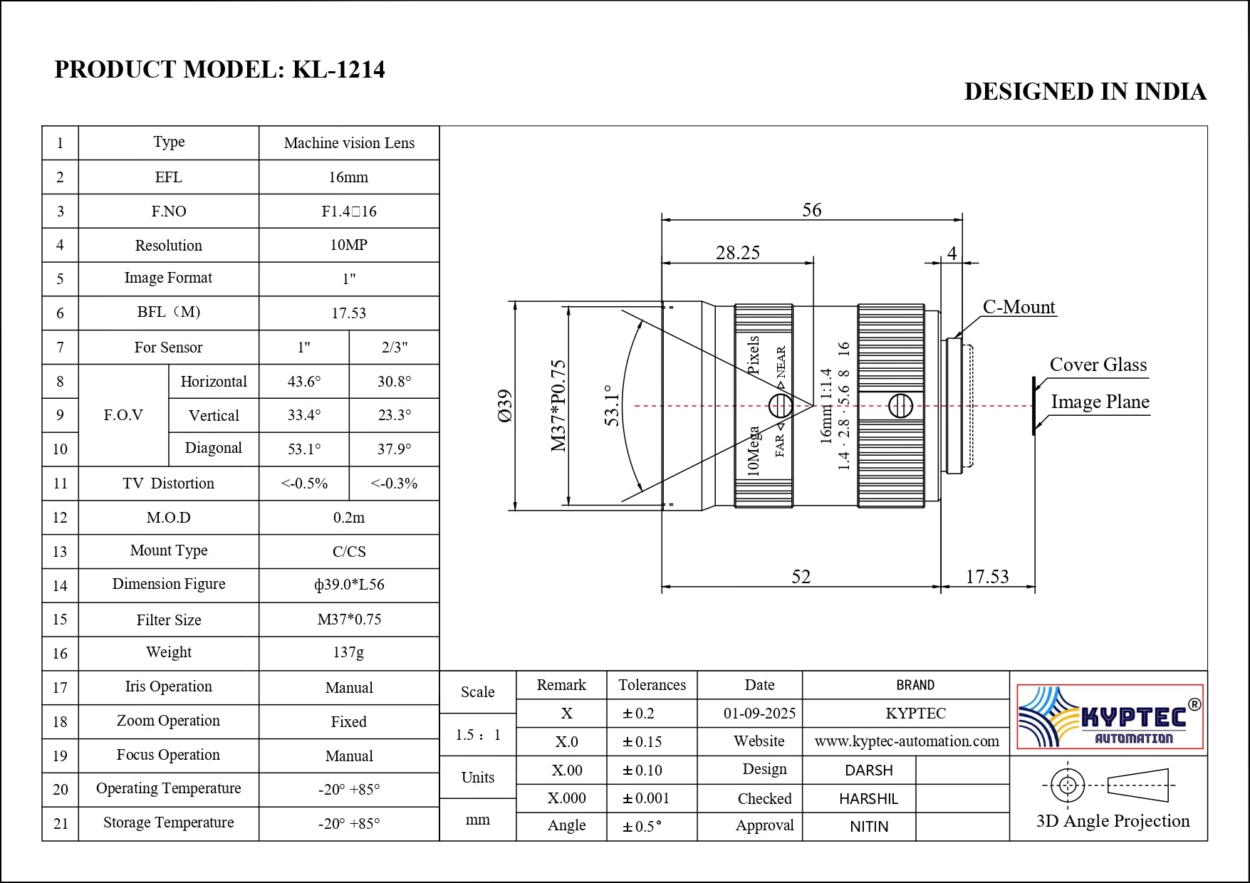 Datasheet