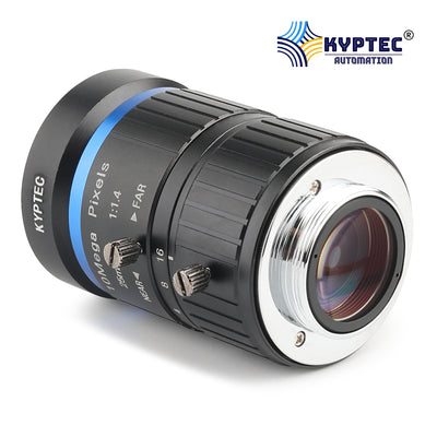 25 MM Machine Vision Lens With 10 MegaPixel & 1" Format Lens