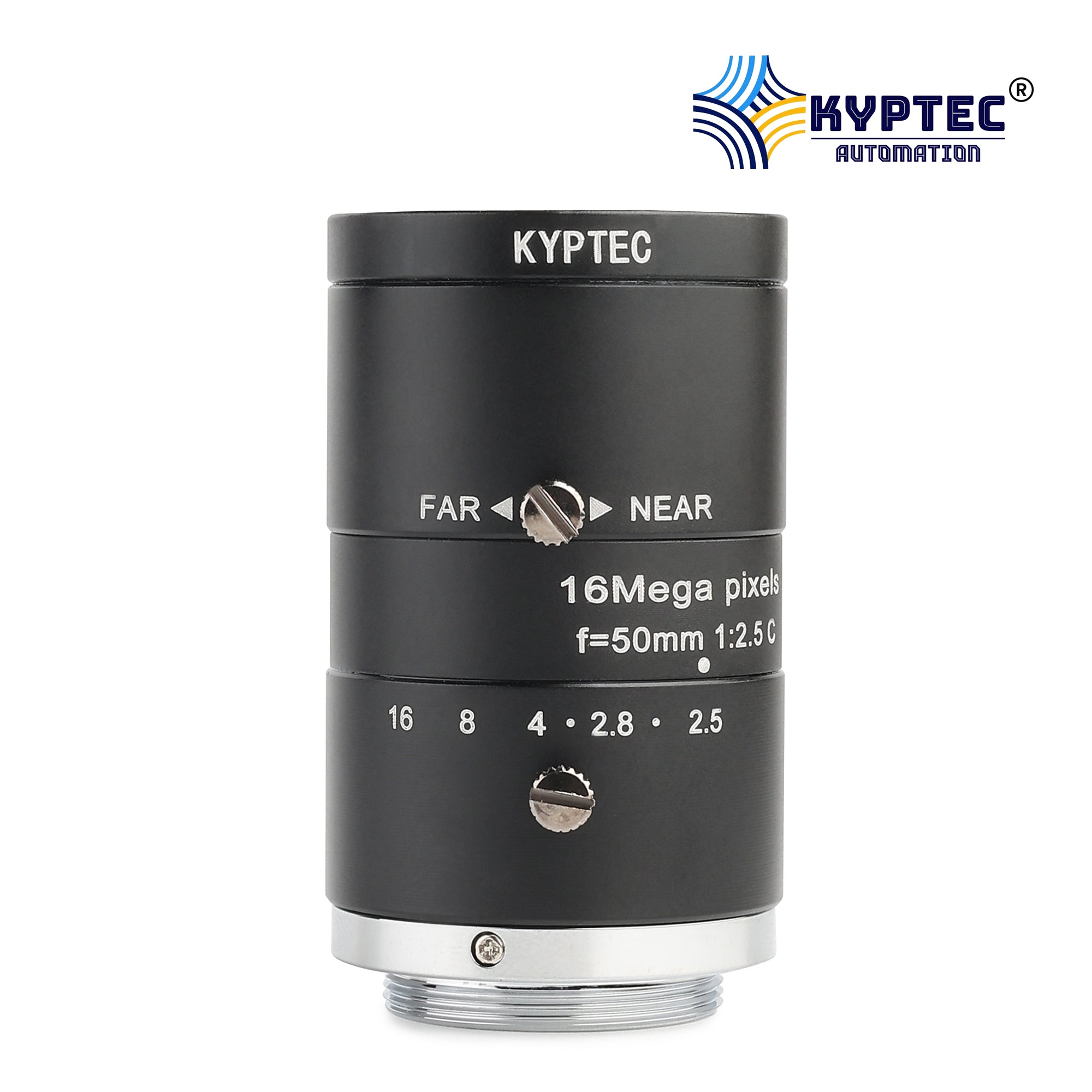 50 MM Machine Vision Lens With 10 MegaPixel & 1" Format Lens