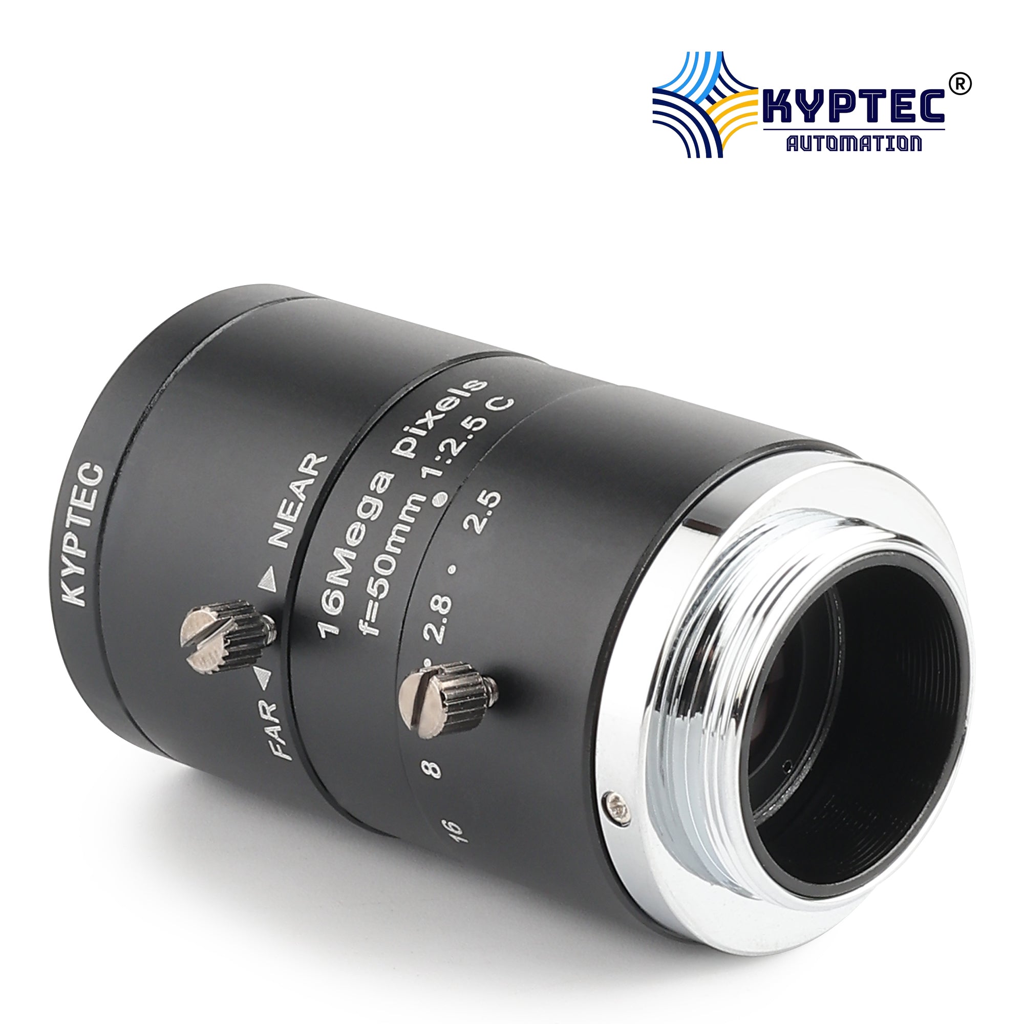 50 MM Machine Vision Lens With 10 MegaPixel & 1" Format Lens