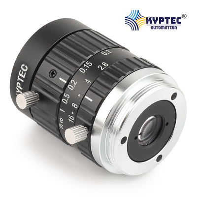 12 MM Machine Vision Lens With 10 MegaPixel & 2/3" Format Lens