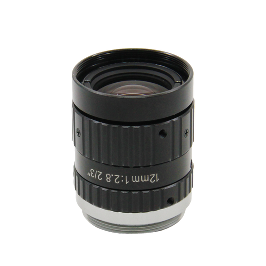 12 MM Machine Vision Lens With 10 MegaPixel & 2/3" Format Lens