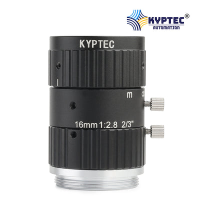 16 MM Machine Vision Lens With 10 MegaPixel & 2/3" Format Lens