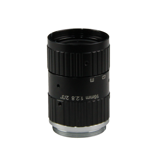 16 MM Machine Vision Lens With 10 MegaPixel & 2/3" Format Lens