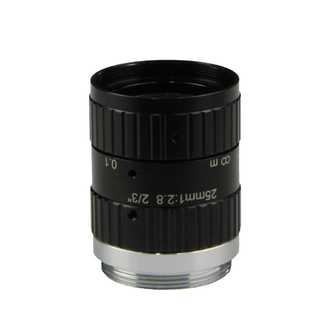 25 MM Machine Vision Lens With 10 MegaPixel & 2/3" Format Lens