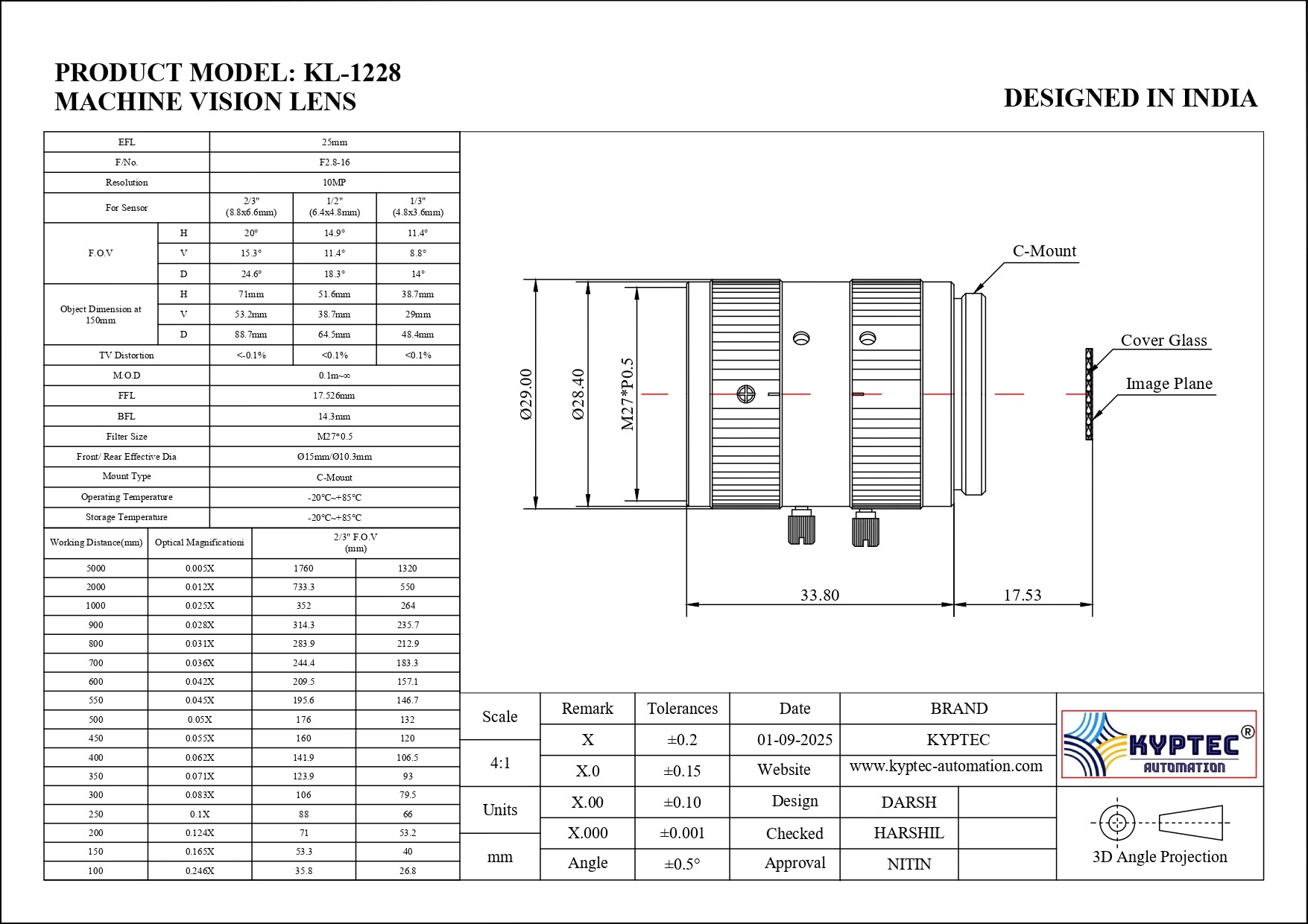Datasheet