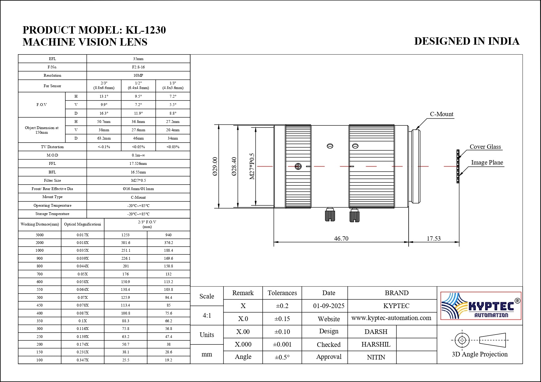 Datasheet