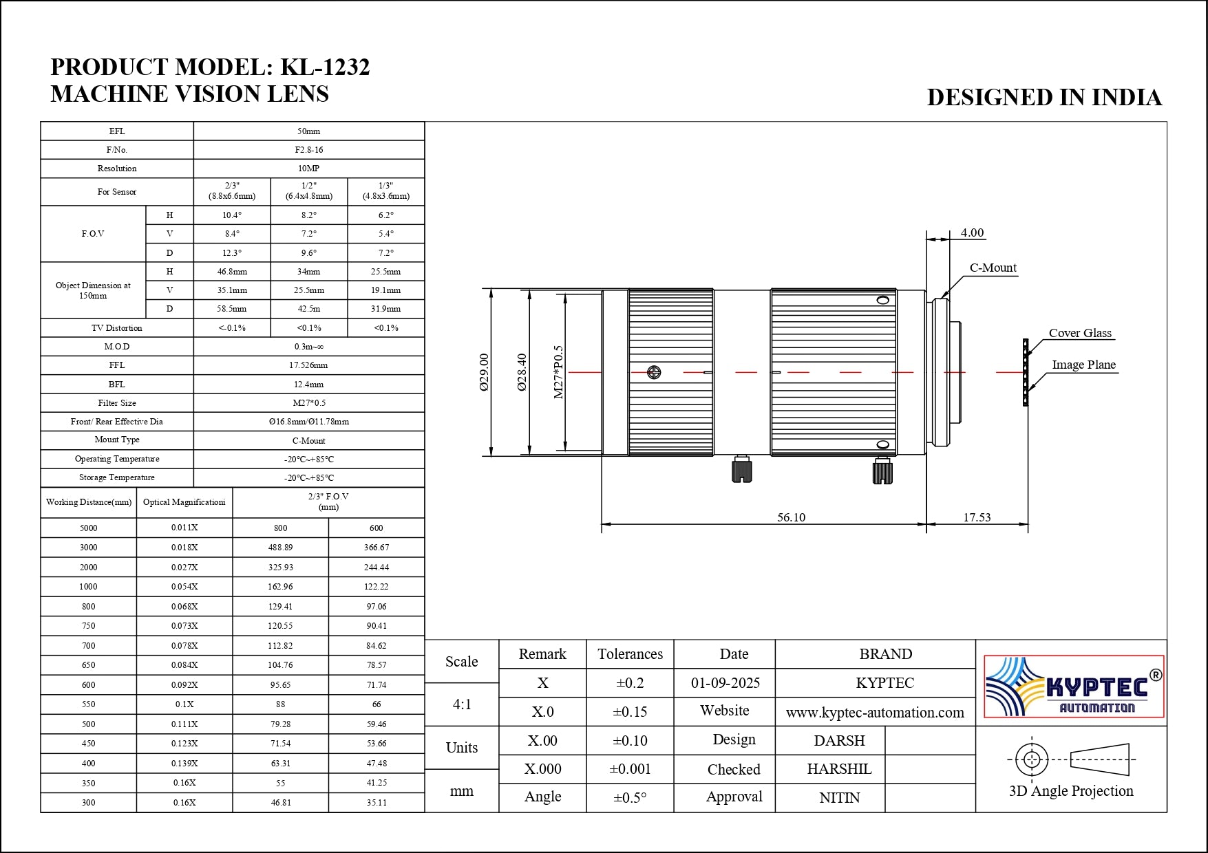 Datasheet