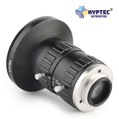 8 MM Machine Vision Lens With 25 MegaPixel & 1.1" Format Lens
