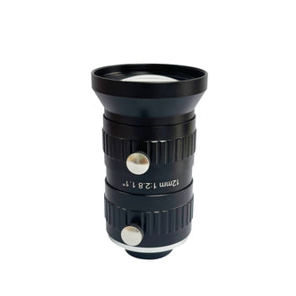 12 MM Machine Vision Lens With 25 MegaPixel & 1.1" Format Lens