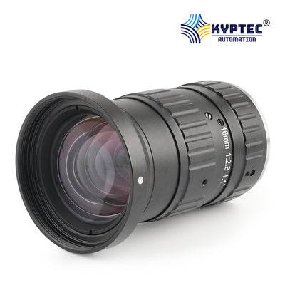 16 MM Machine Vision Lens With 25 MegaPixel & 1.1" Format Lens
