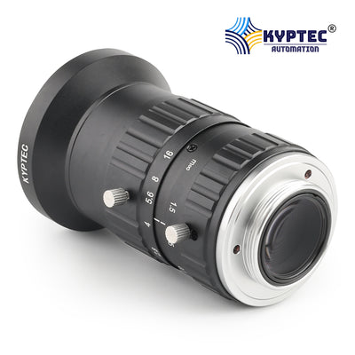 16 MM Machine Vision Lens With 25 MegaPixel & 1.1" Format Lens