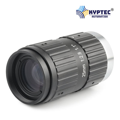 25 MM Machine Vision Lens With 25 MegaPixel & 1.1" Format Lens