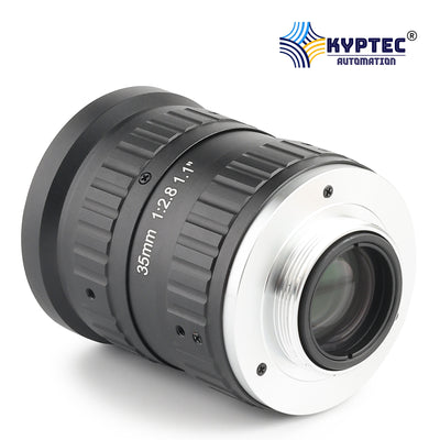 35 MM Machine Vision Lens With 25 MegaPixel & 1.1" Format Lens