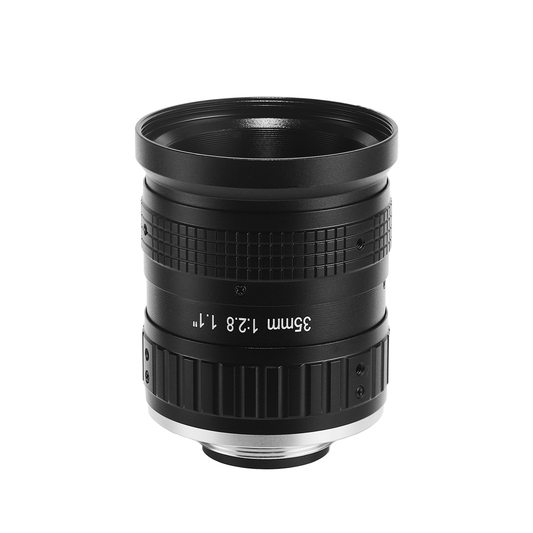 35 MM Machine Vision Lens With 25 MegaPixel & 1.1" Format Lens