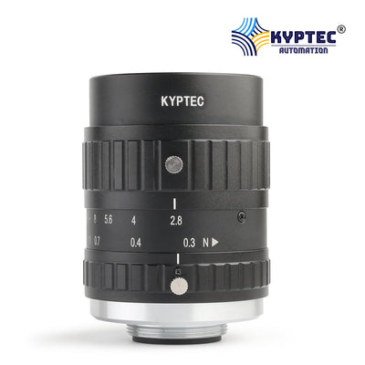 50 MM Machine Vision Lens With 25 MegaPixel & 1.1" Format Lens