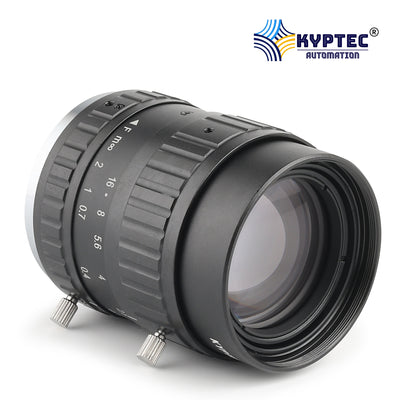 50 MM Machine Vision Lens With 25 MegaPixel & 1.1" Format Lens