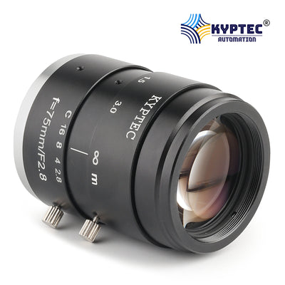 75 MM Machine Vision Lens With 1.5 MegaPixel & 2/3" Format Lens