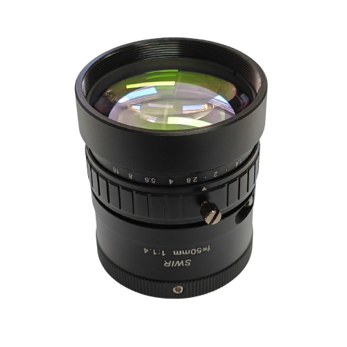 50 MM SWIR Camera Lens with 2 MegaPixel & 2/3" Format Lens