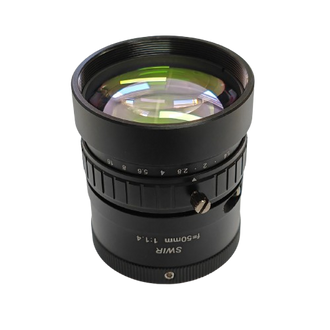 50 MM SWIR Camera Lens with 2 MegaPixel & 2/3" Format Lens