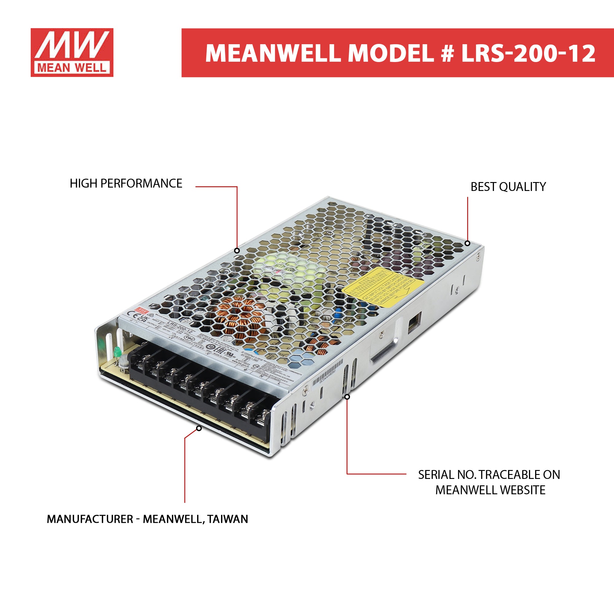 meanwell lrs 200 12