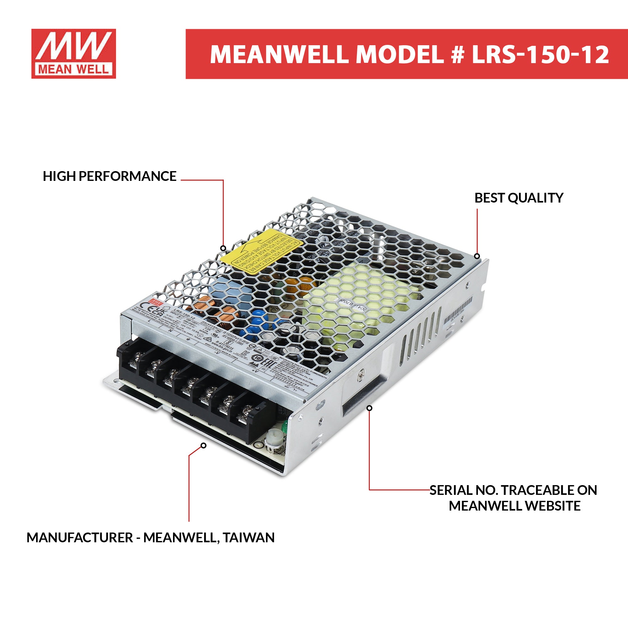 meanwell lrs 150 12